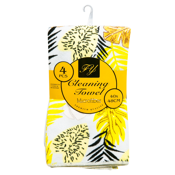 Набор салфеток для уборки FY 40х48 см 4 вида в ассорт. PRC