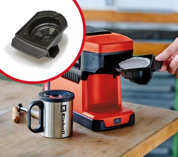 Кофемашина аккумуляторная Einhell TE-CF 18 Li-Solo (4609990)
