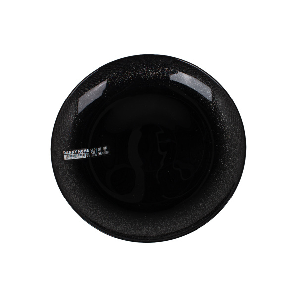 Тарелка обеденная DH 28х2 см черный WY34-02
