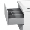 Тумба под умывальник AM.PM GEM 75 см M90FHX07522WG GEM, подвесная, 2 ящика push-to-open, цвет: белый