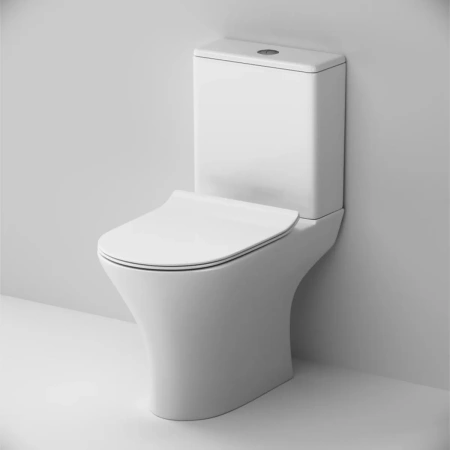 Унитаз компакт AM.PM C748600SC Sense безободковый с сид микролифт