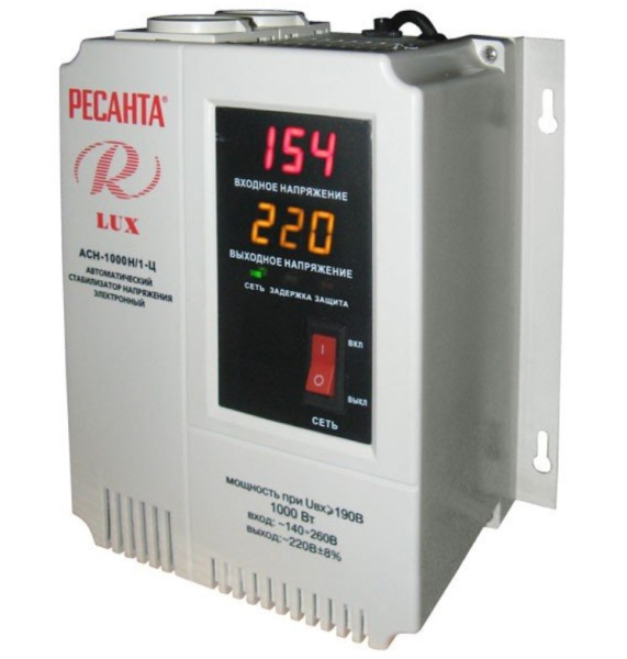 Стабилизатор 1000/1 АСН  Ц Ресанта  LUX