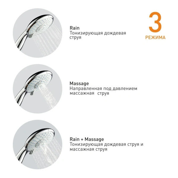 Смеситель в/д Gross Aqua Optima (7518511С-35F) "д"р40"