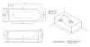 Панель фронтальная для ванны AM.PM Like 170см W80A-170-070W-P