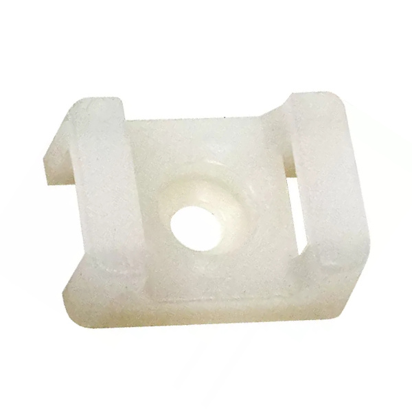 Площадка ПМ 22х16х4мм под винт белая UNIT (100/100)