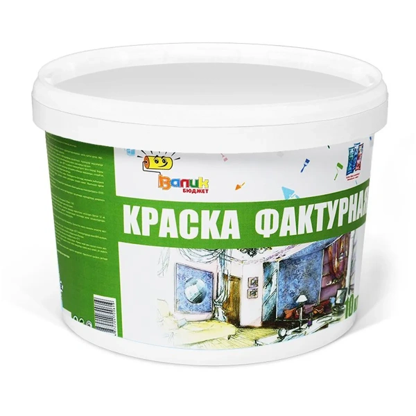 Краска Kaizer структурная для внутренних и фасадных работ Texture ТМ Валик 25 кг, в/э mix (База А;C) Краска Kaizer структурная для внутренних и фасадных работ Texture ТМ Валик 25 кг, в/э mix (База А;C)