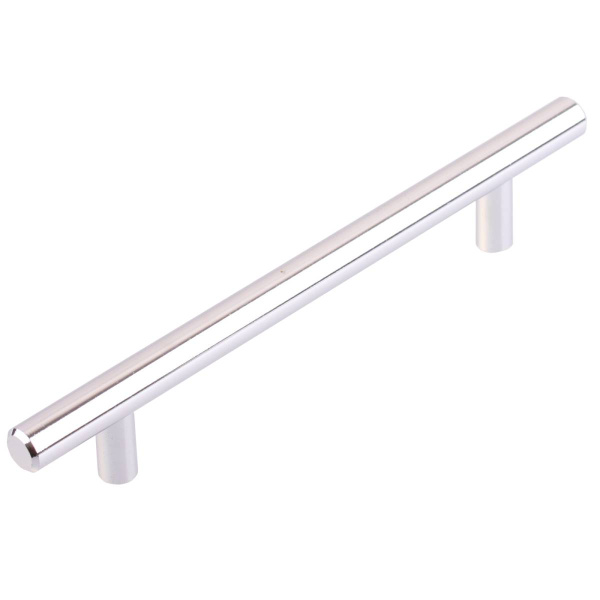 Ручка рейлинговая 128мм (хром 1 шт)