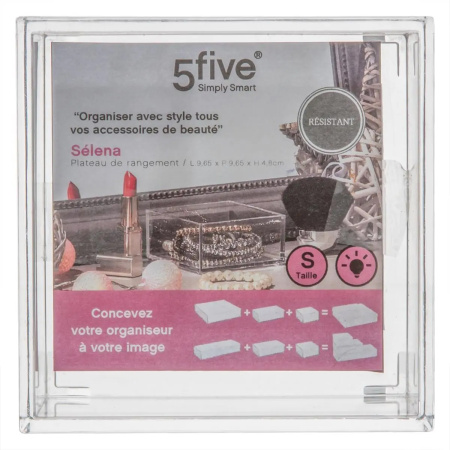 Контейнер для хранения 5Five SELENA маленький 9,6х9,6х4,8 см 155900