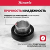 Адаптер для бутылочных домкратов с резиновой накладкой (диаметр штока 28мм)// Matrix