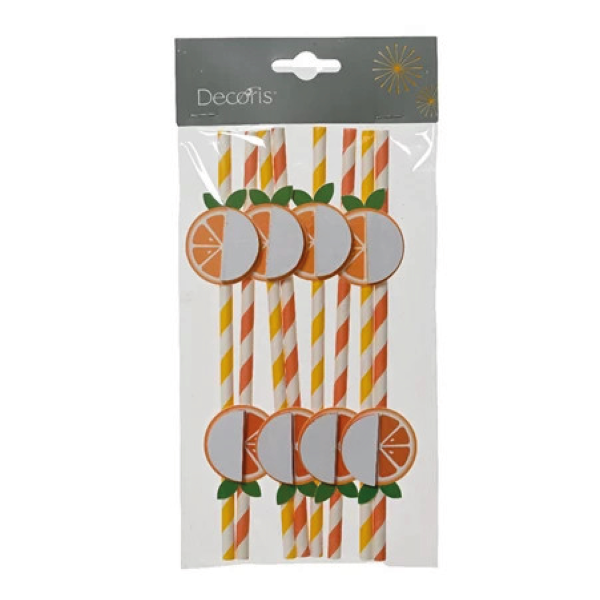 Набор трубочек для напитков Summer Joy 8 шт. 858920 Kmg