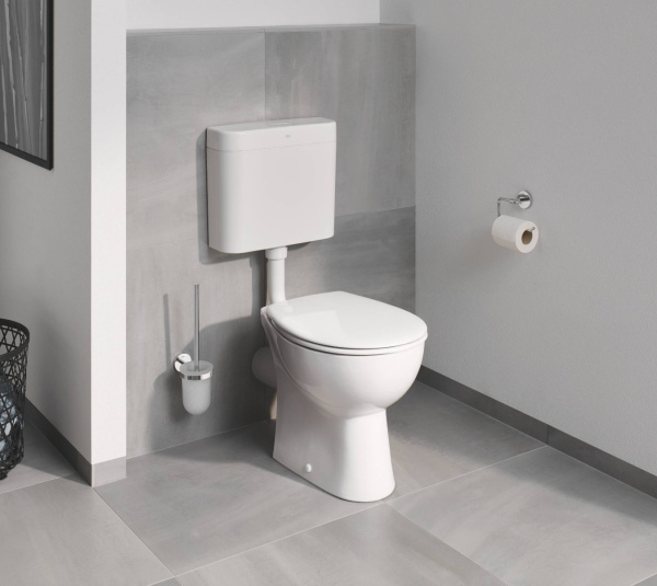 Сиденье для унитаза GROHE 39493000 Bau Ceramic (с микролифтом), альпин-белый Сиденье для унитаза GROHE 39493000 Bau Ceramic (с микролифтом), альпин-белый