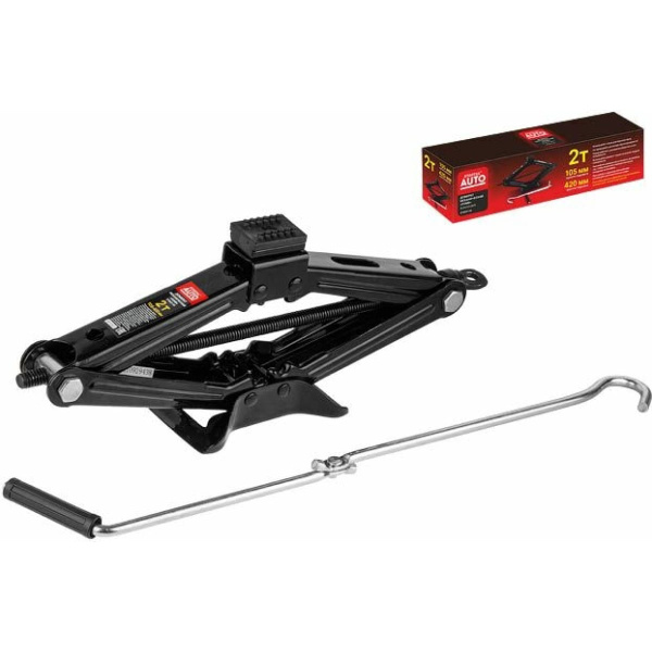 Домкрат механический (ромб) 2т 105-420мм STARTUL AUTO (ST8021-02)