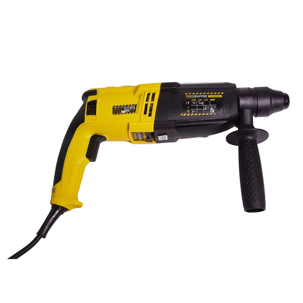 Перфоратор Hanskonner HRH0828RE, 850 Вт, 3 реж, 3.2 Дж, 0-4800 уд/м, 0-1300 об/м, 4м рез.кабель