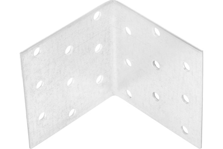 Крепежный уголок равносторонний, KUR 60x60x60 мм, Россия// Сибртех