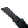 Нож Hanskonner HK1076-08-01, 18мм, обрезиненный корпус, доп. фиксирующий винт, лезвие SK2 0.7мм,