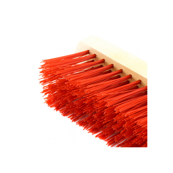 Щетка строительная 40 cм, 5 рядов, жесткая щетина, железная тулейка, без черенка// Сибртех