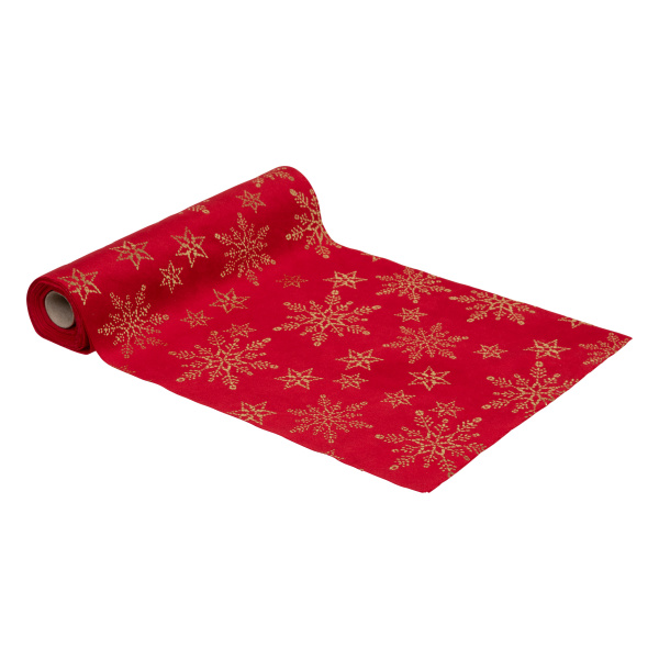 Дорожка сервировочная Atmosphera 28х300 см красный 191472