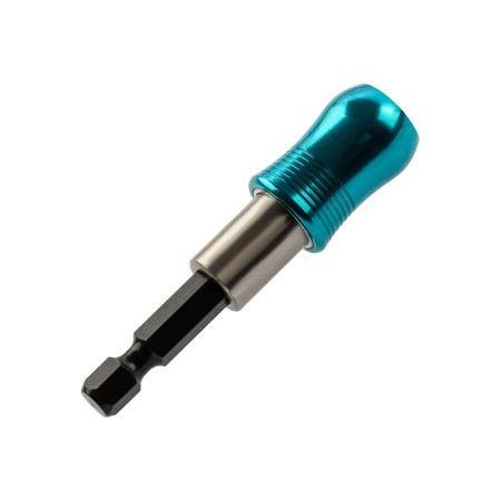 Адаптер для бит с держателем и двойным магнитом,1/4"//GROSS