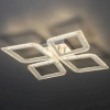 Люстра потол LED димм LOSANGA с ДУ, 3 режима, 510х510х75, 82Вт, 25м², белый, 52928 0