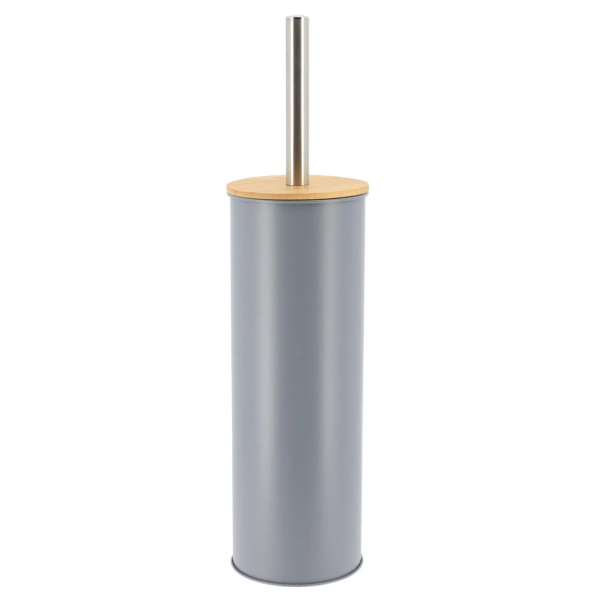 Гарнитур для туалета Tendance бамбук/металл серый 6607180