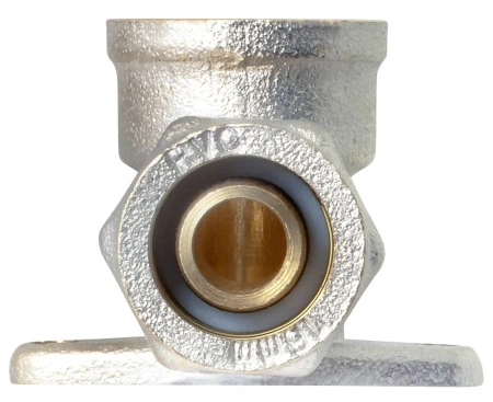 Угольник (водорозетка) с креплением 20 х 1/2" ц/г RC, MP-У