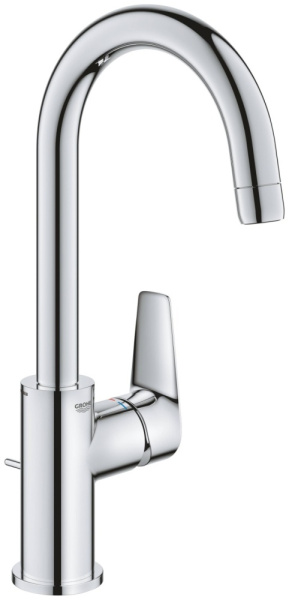 Смеситель д/р Grohe Start Edge, размер L, EcoJoy и ограничитель температуры, рычажный донный клапан Смеситель д/р Grohe Start Edge, размер L, EcoJoy и ограничитель температуры, рычажный донный клапан