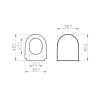 Сидение Vitra Nest с микролифтом (220-003R409)