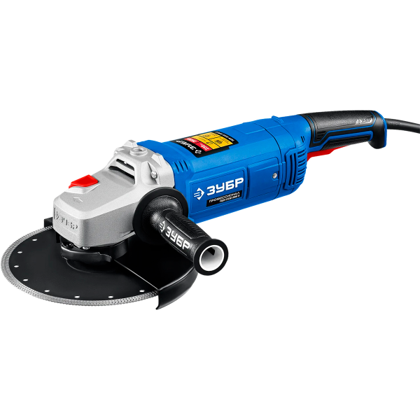 Машина углошлифовальная ЗУБР Профессионал 2600 Вт, d230 мм, (УШМ-П230-2600 П)