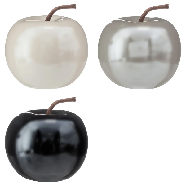 Фигурка декоративная Atmosphera Яблоко 7 см 3 цвета в ассортименте 158081A