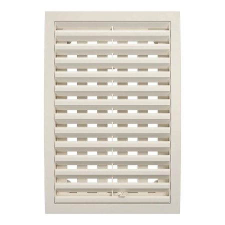 Решетка вентиляционная регулируемая АБС 200х300, 2030РРП Ivory,