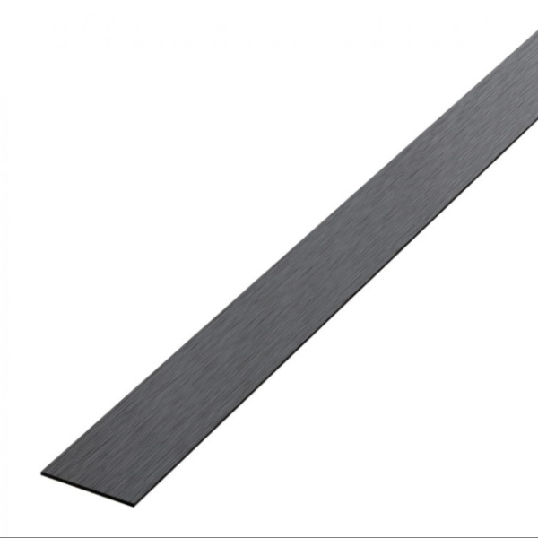 Полоса черный мат 15мм