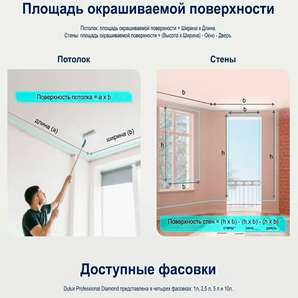 Краска Dulux Professional Diamond Extra Matt глуб/мат BW 1л Краска Dulux Professional Diamond Extra Matt глуб/мат BW 1л
