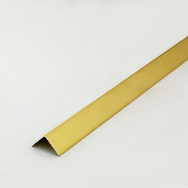 Профиль Г образный золото мат 30*30мм