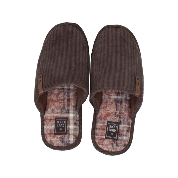 Тапочки LuckyLand домашние мужские 4987 M-CH-C