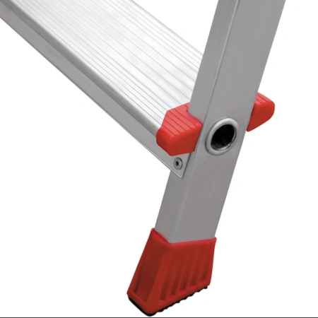 Стремянка ал. Новая Высота NV 3115, 1х6 ступ. 80 мм, органайзер