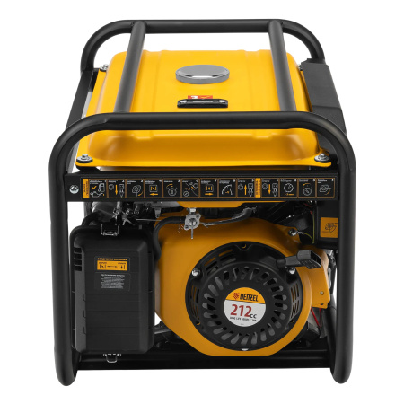 Генератор бензиновый PS-33E, 3,3 кВт, 230В, 15 л, электростартер// Denzel