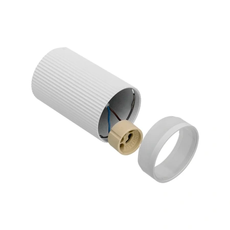 Светильник накладной WOLTA WSL-GU10/03W под лампу GU10 IP20 белый D55x100