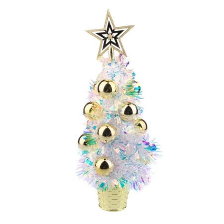 Ель искусственная LED 35 см 3 цвета в ассортименте 5601 CN