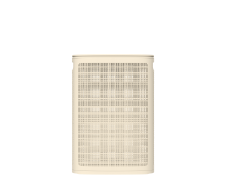 Корзина для белья Альт-Пласт Лён 45л 43×20×60см слоновая кость АП 1066