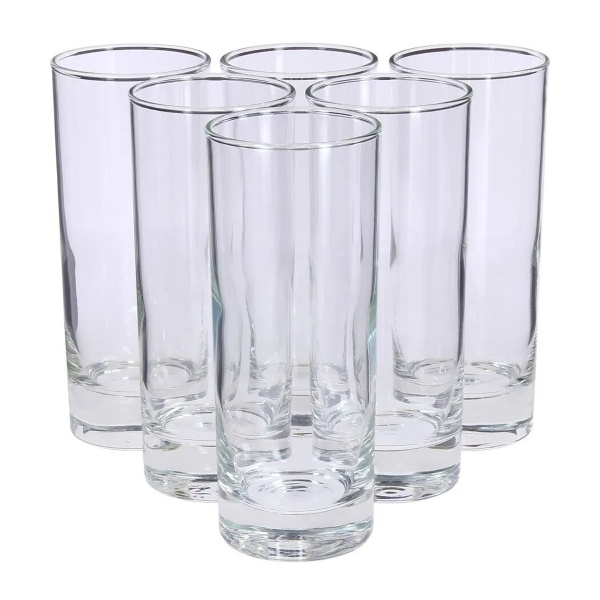 Набор стаканов ИСЛАНДИЯ 6шт 330мл высокие