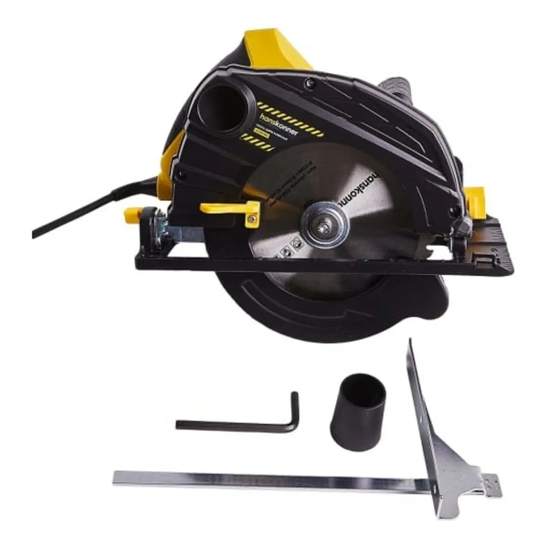 Пила циркулярная Hanskonner HCS51185 1800Вт, ТПД 185х20мм, пропил 63мм, вес 4.2кг