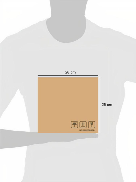 Корзина для мусора 26 см в ассортименте