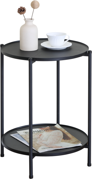 Столик журнальный GDX черный 43,3х56,5 см CN