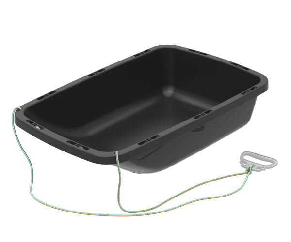 Сани-волокуши универсальные «Полярник» с веревкой и ручкой (80*50*18см)