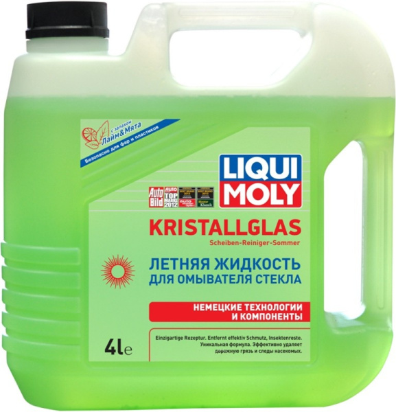 Стеклоомыватель LIQUI MOLY KRISTALGLAS Scheiben-Reiniger-Sommer -5С (4л) Стеклоомыватель LIQUI MOLY KRISTALGLAS Scheiben-Reiniger-Sommer -5С (4л)