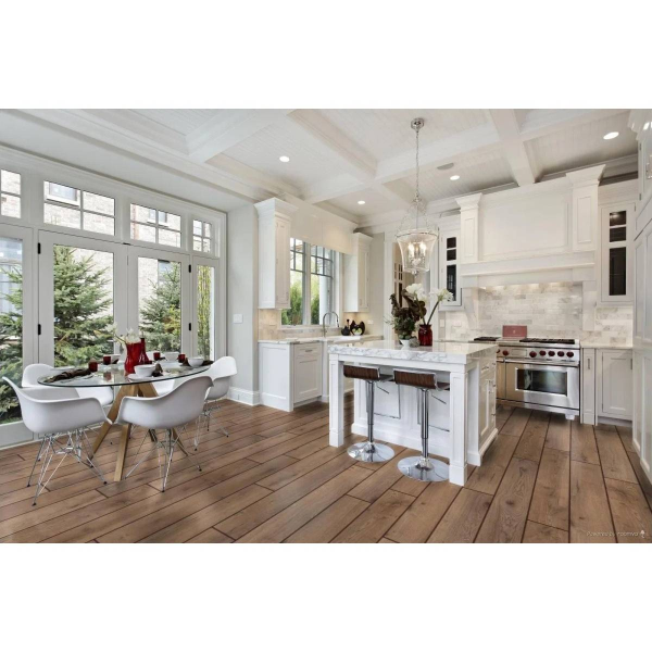 Ламинированный пол Кроностар 7081 Dovod Дуб Демонт / 1380*191*8 мм / АС5/33 класс / V4 / WG / AQUA O