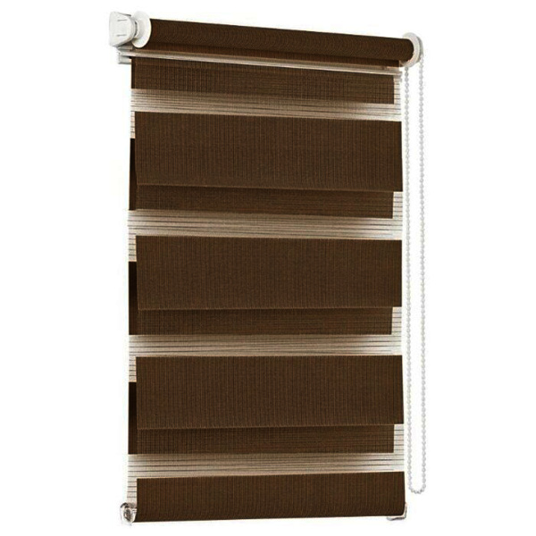 Миниролло День-Ночь коричневый 52х170 см арт. 400508052