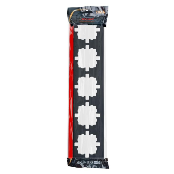 Рамка ZIMA 704 4200 150 5-ая горизонтальная черная матовая