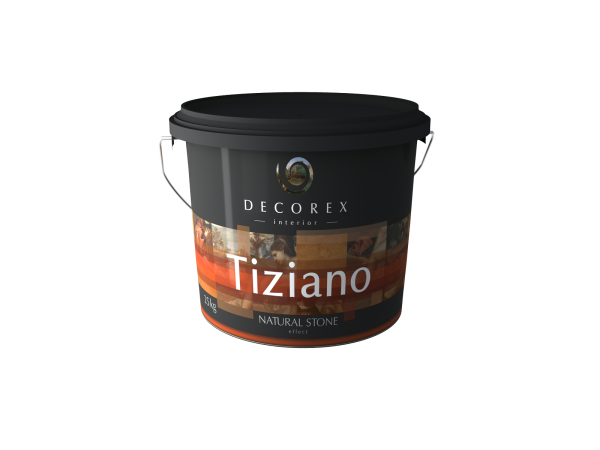 Декоративная штукатурка Decorex TIZIANO NEW, 25 кг, база silver