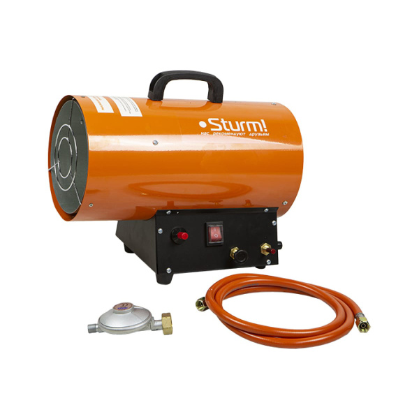 Пушка тепловая газовая  Sturm! GH91101, 10кВт, 200 м3/час, пропан/бутан, пьезоподжиг
